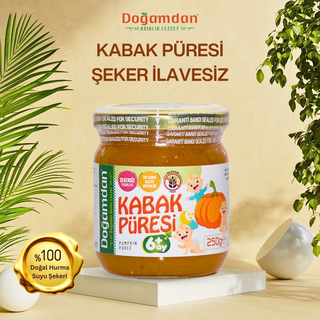 Kabak Püresi - ŞEKER İLAVESİZ 250 gr