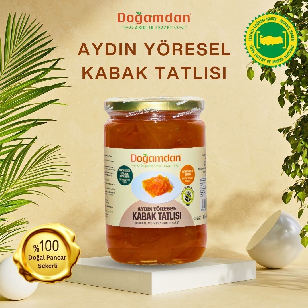 Aydın  Yöresel Kabak Tatlısı  800 gr