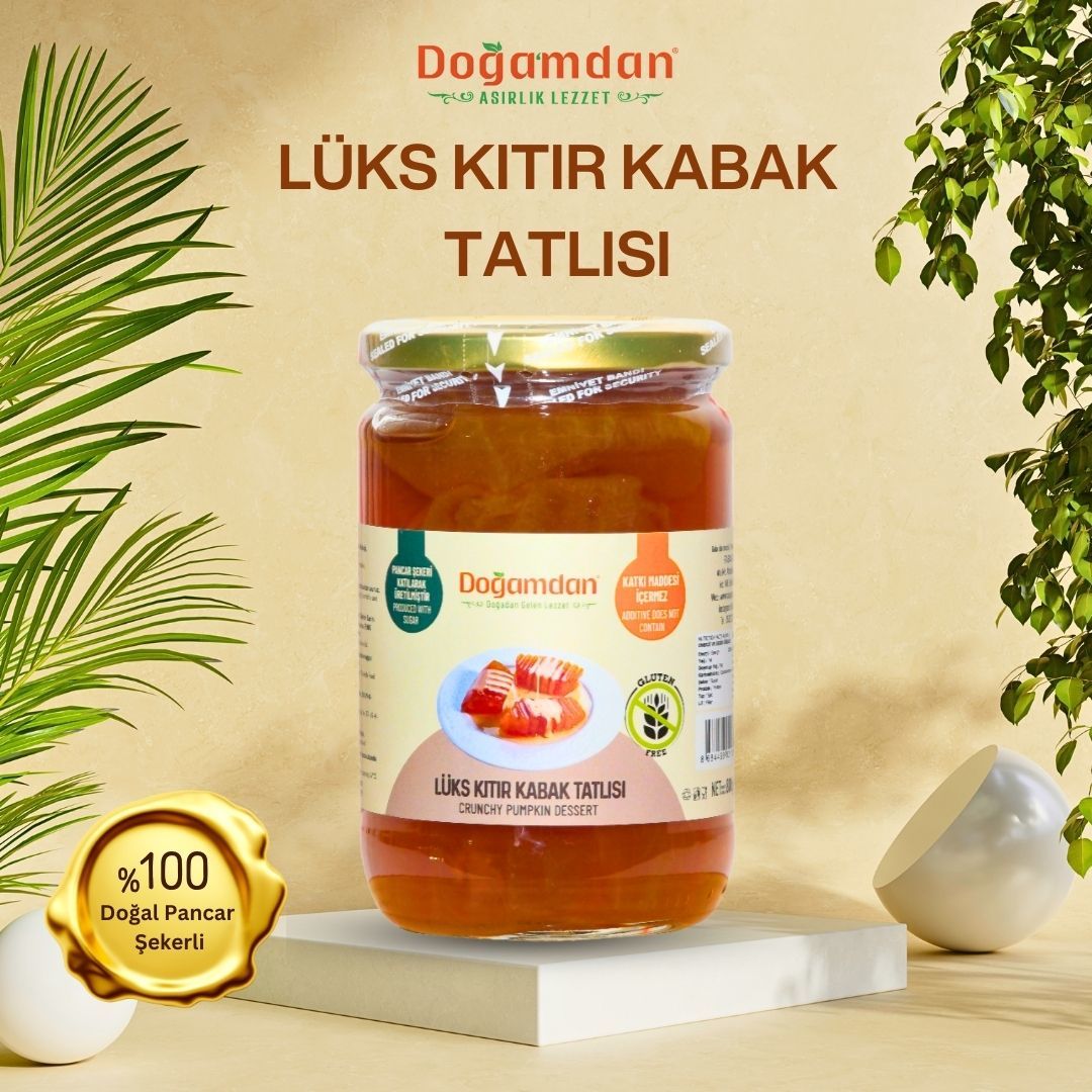 Lüks Kıtır Kabak Tatlısı 800 gr