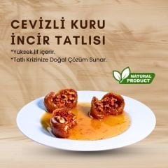 Cevizli Kuru İncir Tatlısı - İncir Dolması 5000 gr