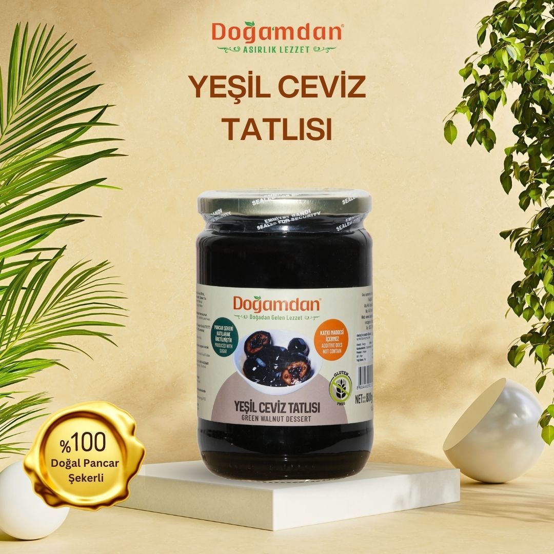 Yeşil Ceviz Tatlısı 800 gr