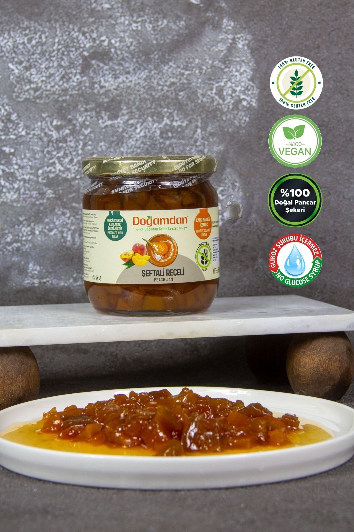 Şeftali Reçeli 500 GR