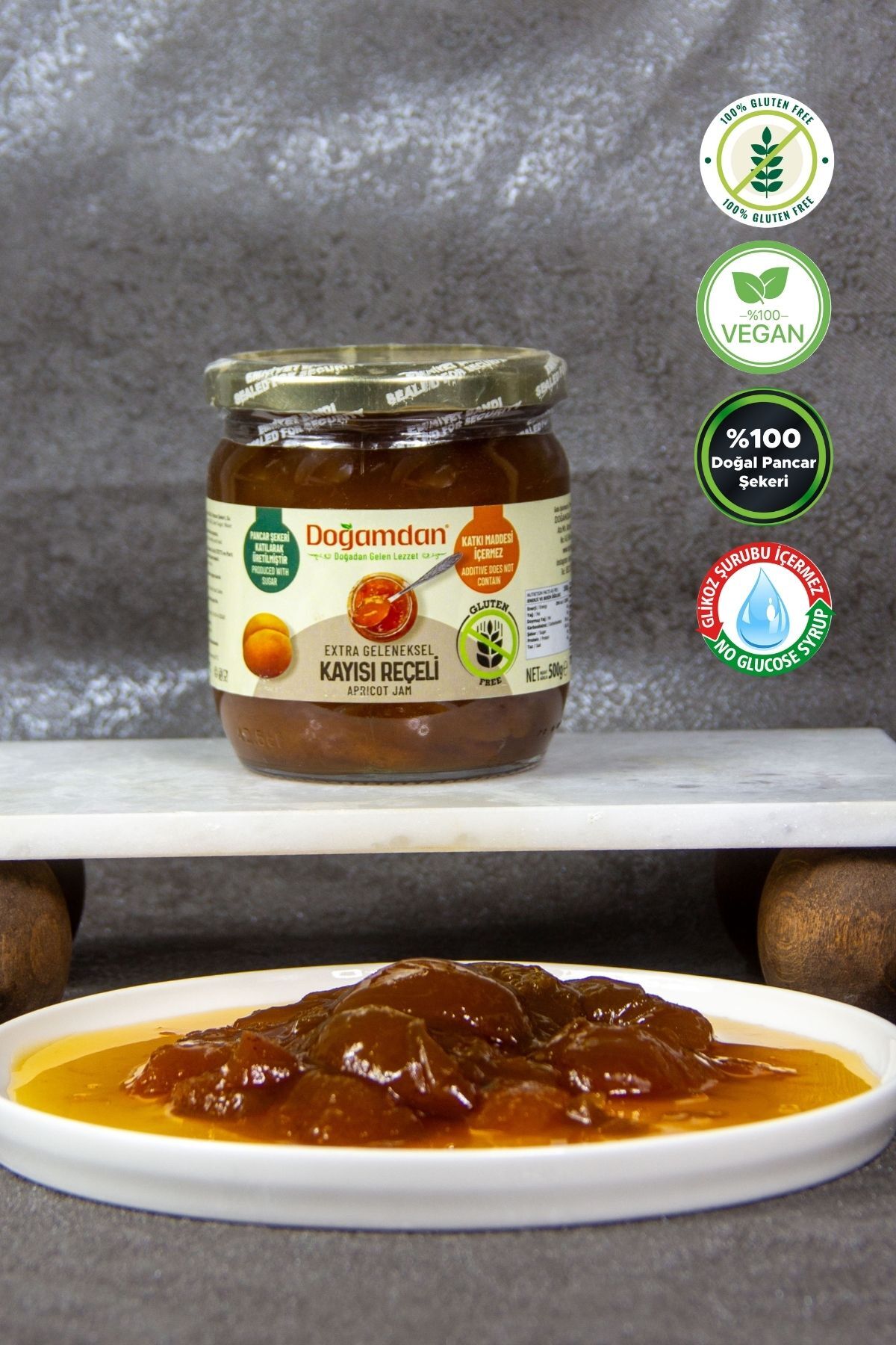 Kayısı Reçeli 500 GR