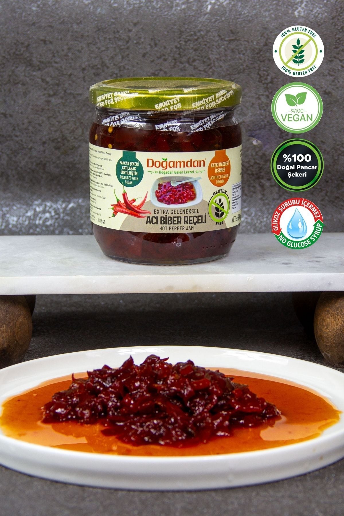Acı Biber Reçeli 500 GR