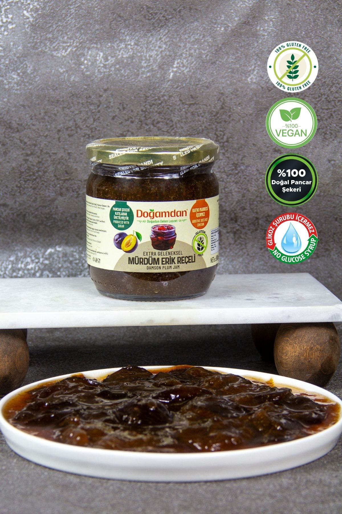 Mürdüm Erik Reçeli 500 GR