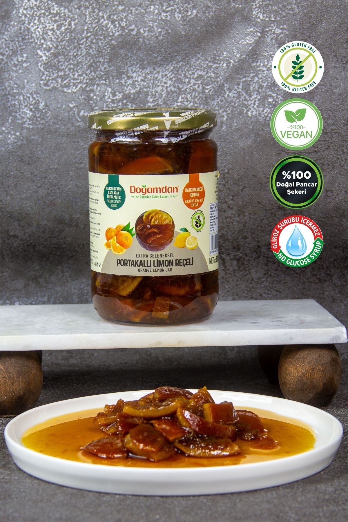 Portakallı Limon Reçeli 800 GR