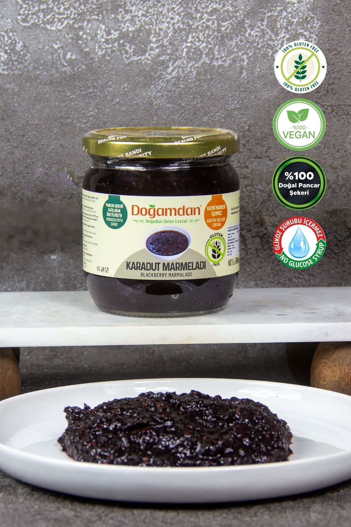 Karadut Marmelatı 500 GR