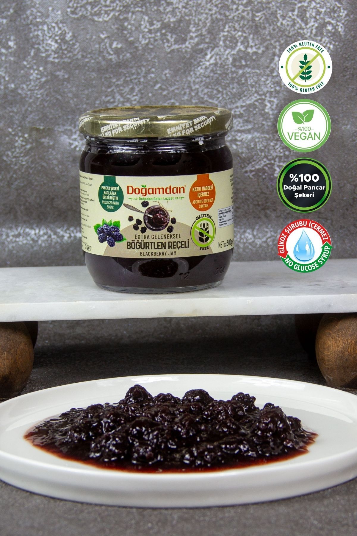 Böğürtlen Reçeli 500 GR