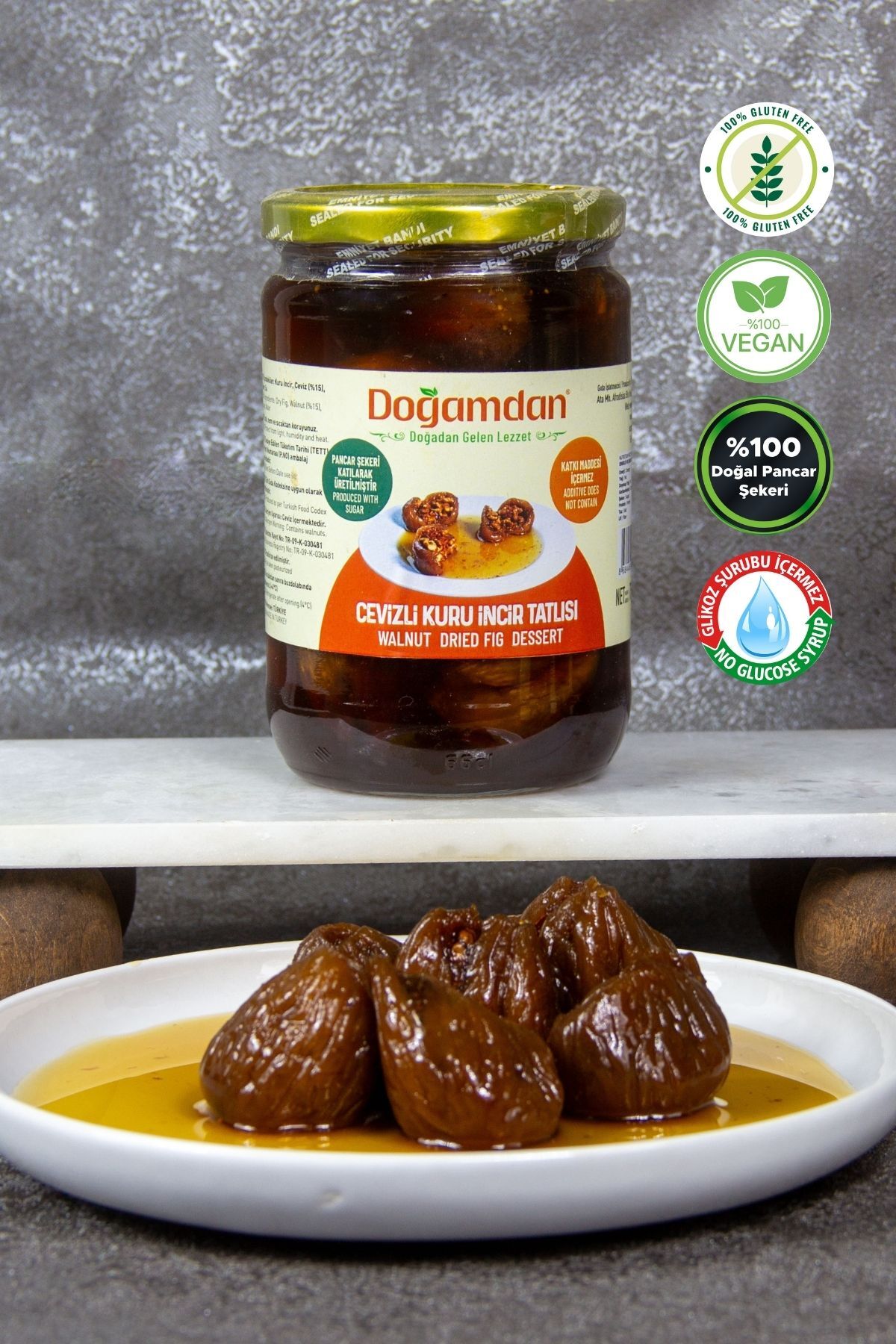 Cevizli Kuru İncir Tatlısı 800 GR