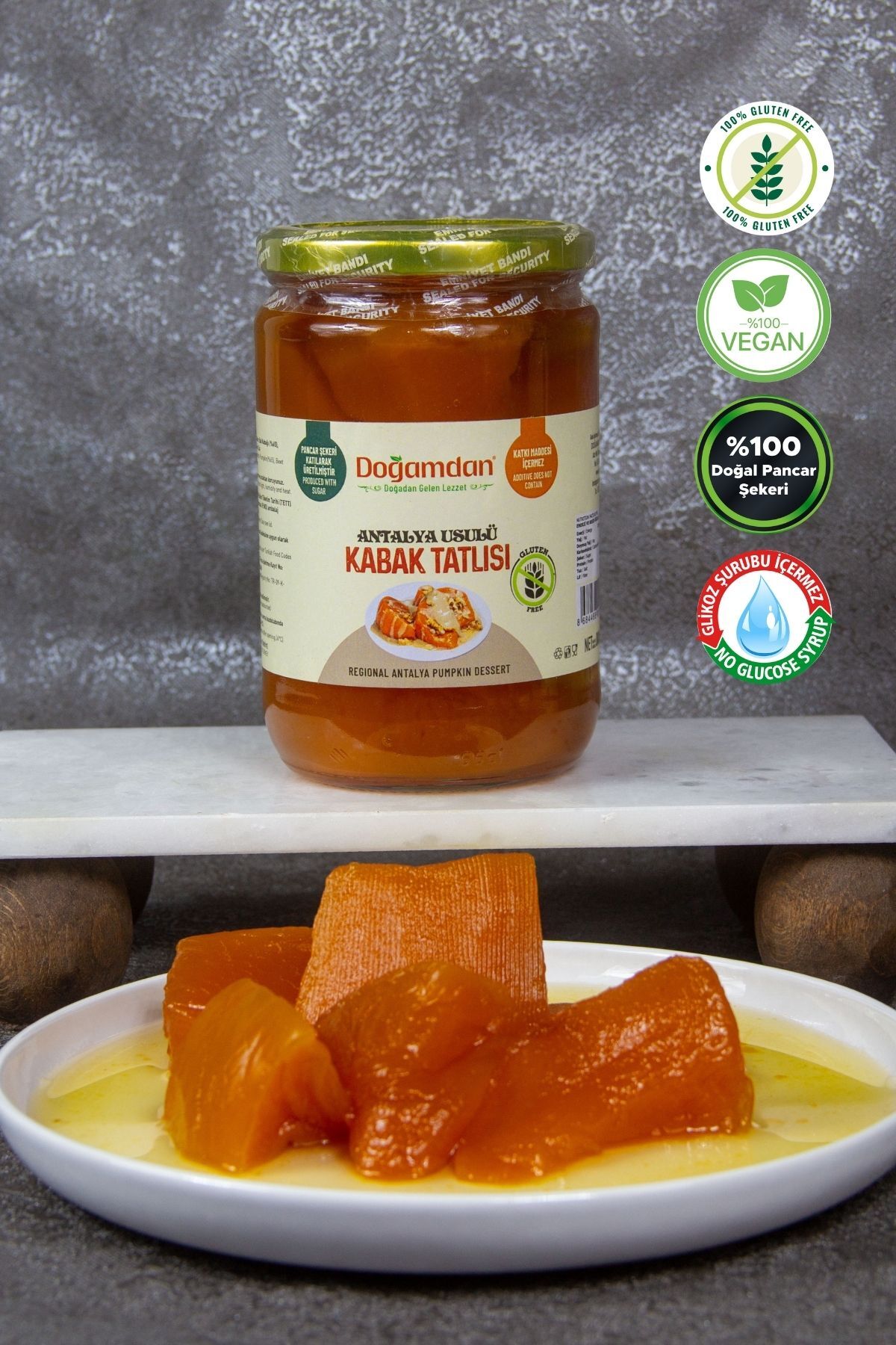 Antalya Usulü Kabak Tatlısı 800 GR