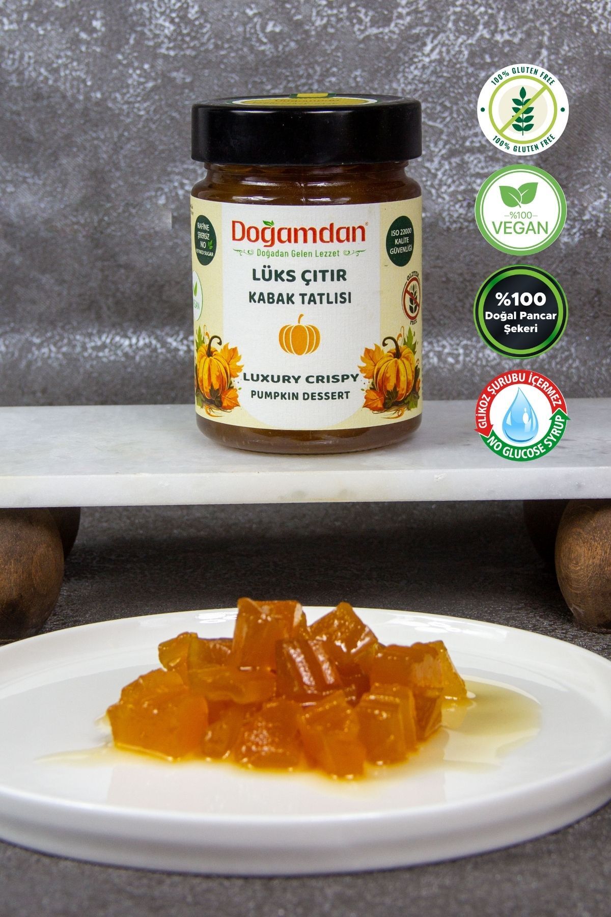 Lüks Çıtır Kabak Tatlısı 400 GR