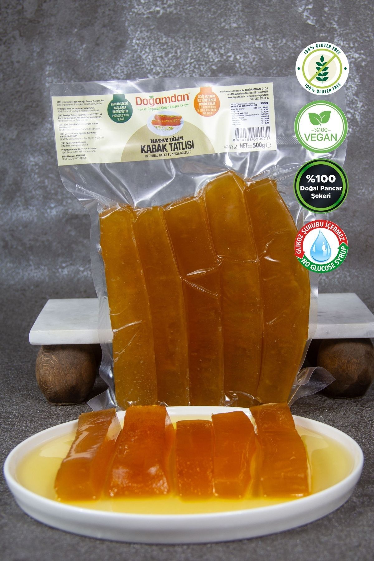 Hatay Dilim Kabak Tatlısı 500 GR