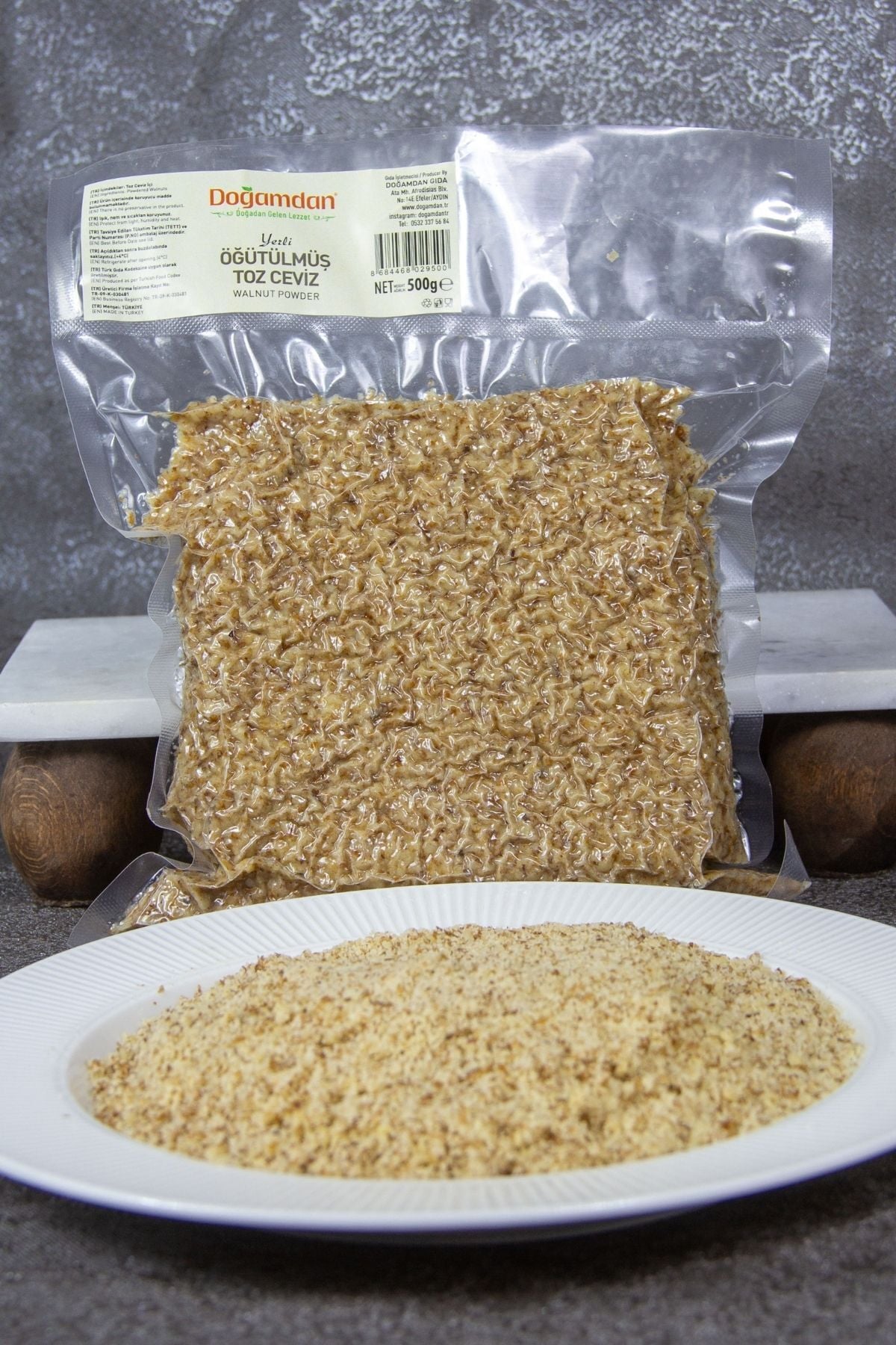 Öğütülmüş Toz Ceviz 500 GR