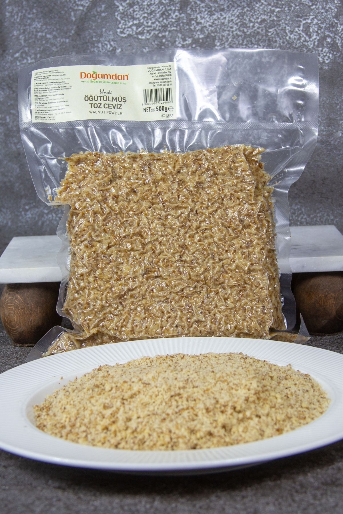 Öğütülmüş Toz Ceviz 500 GR