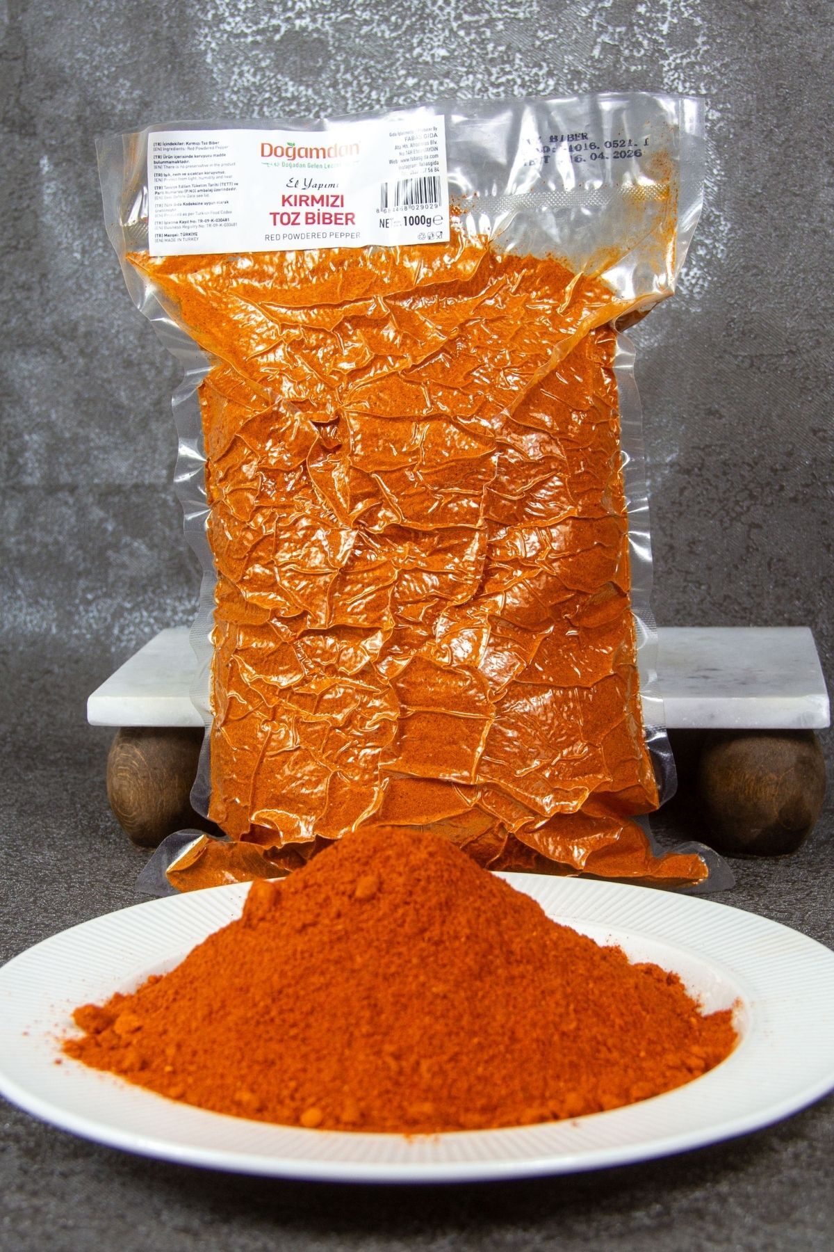 El Yapımı Kırmızı Pul Biber 1000 GR