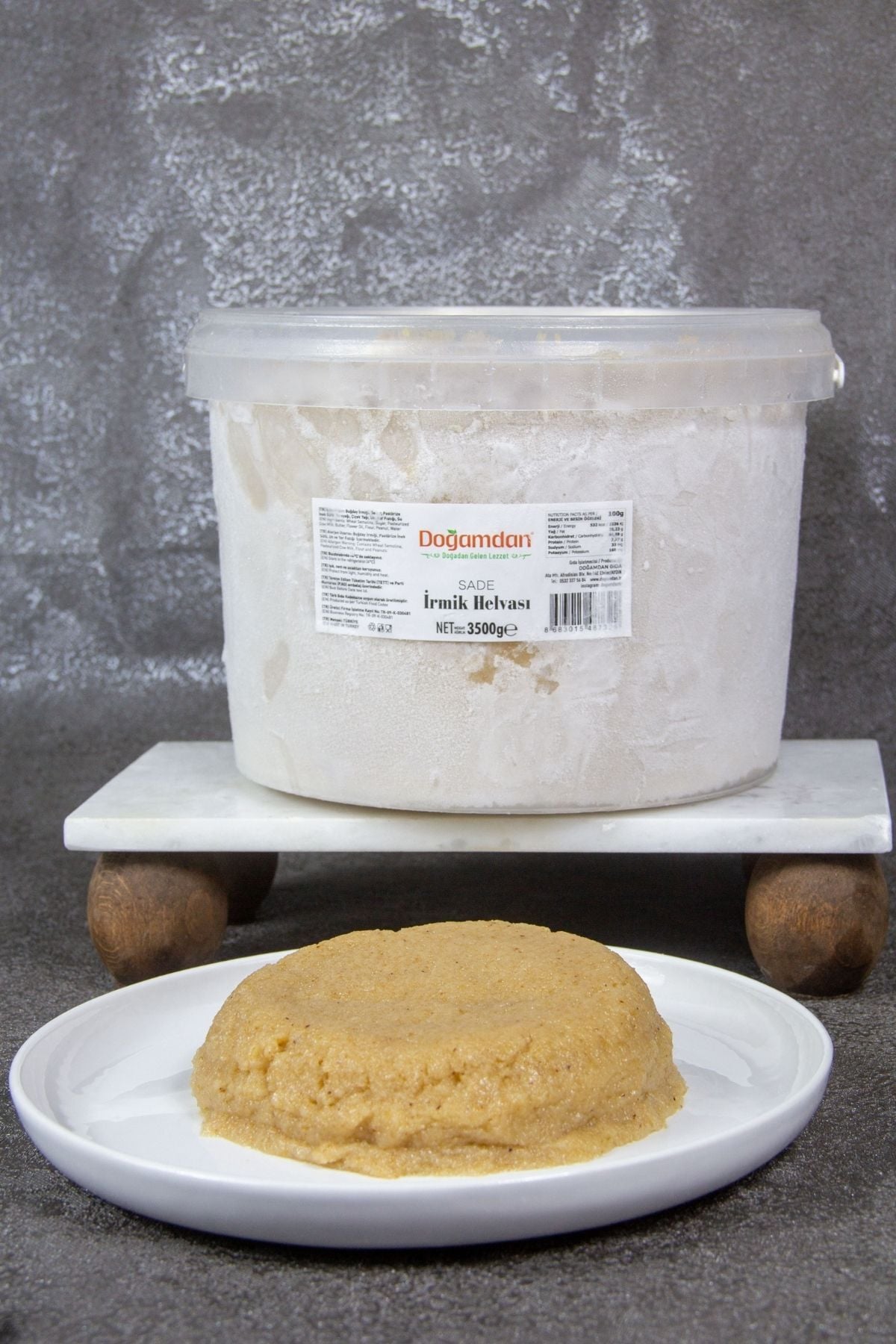 Sade İrmik Helvası 5000 GR