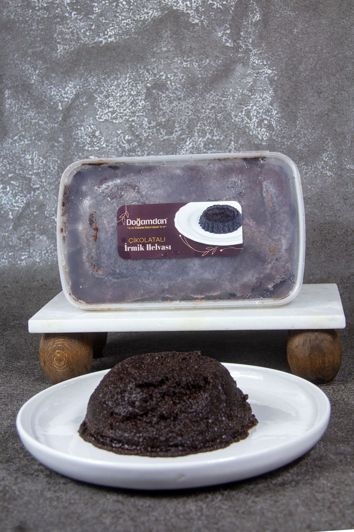 Çikolatalı İrmik Helvası 1000 GR