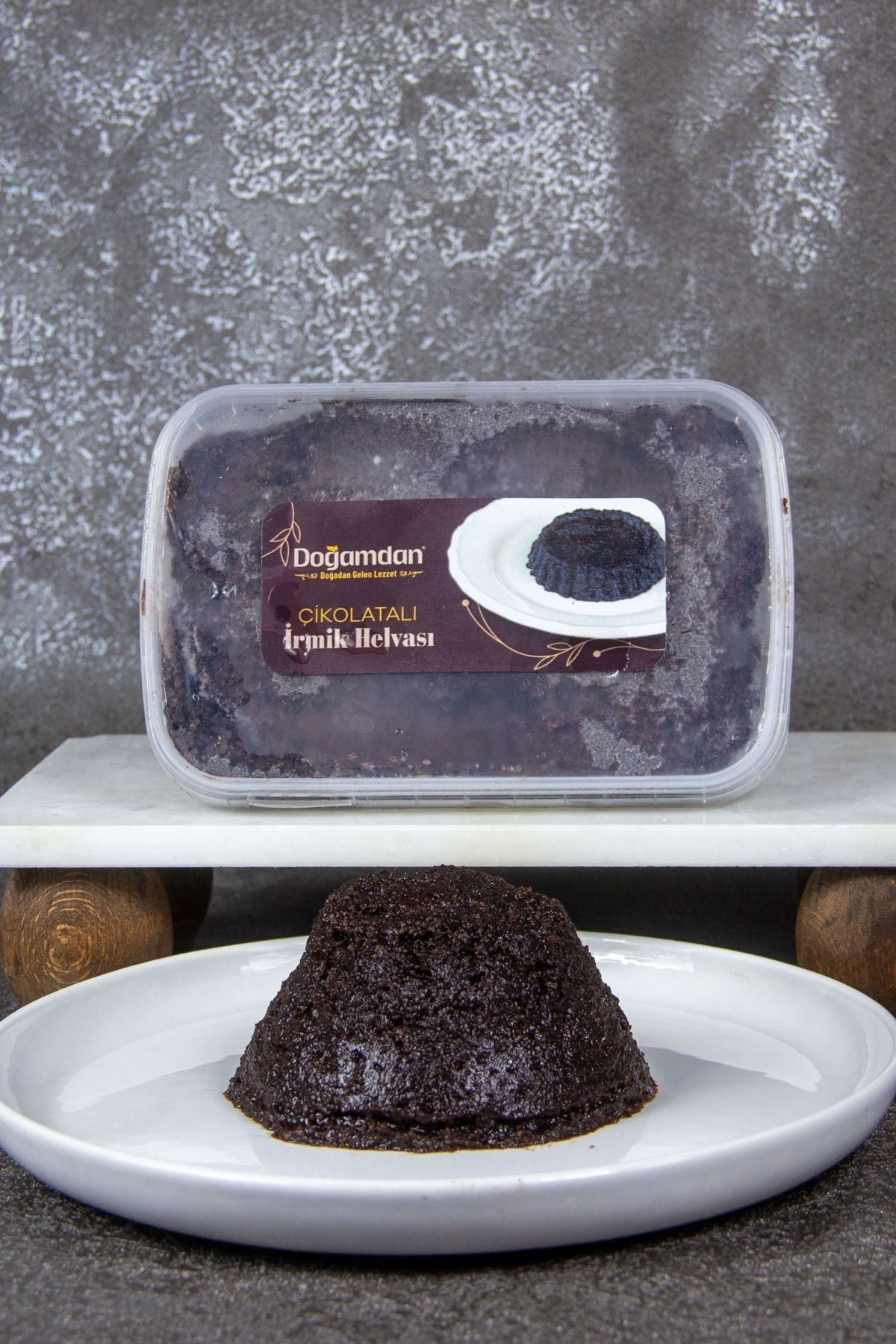 Çikolatalı İrmik Helvası 500 GR