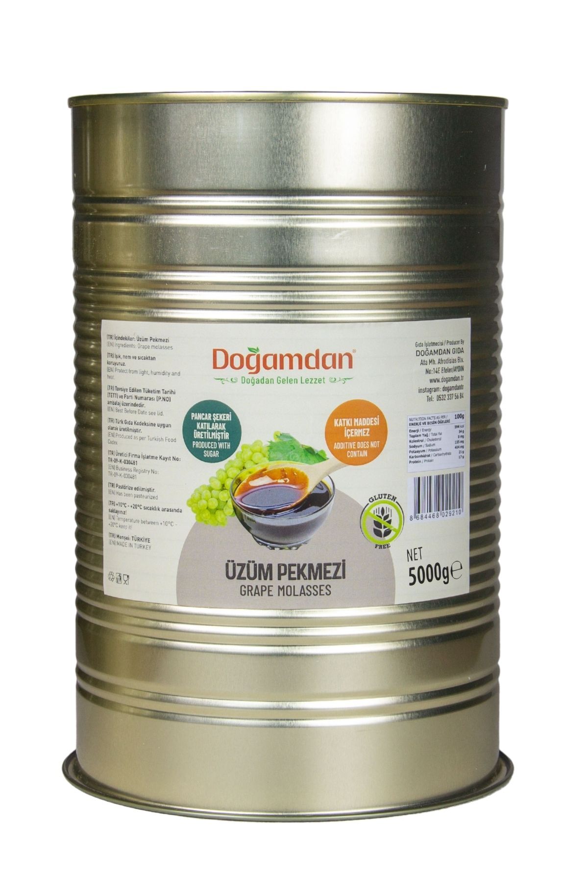 Üzüm Pekmezi 5000 GR