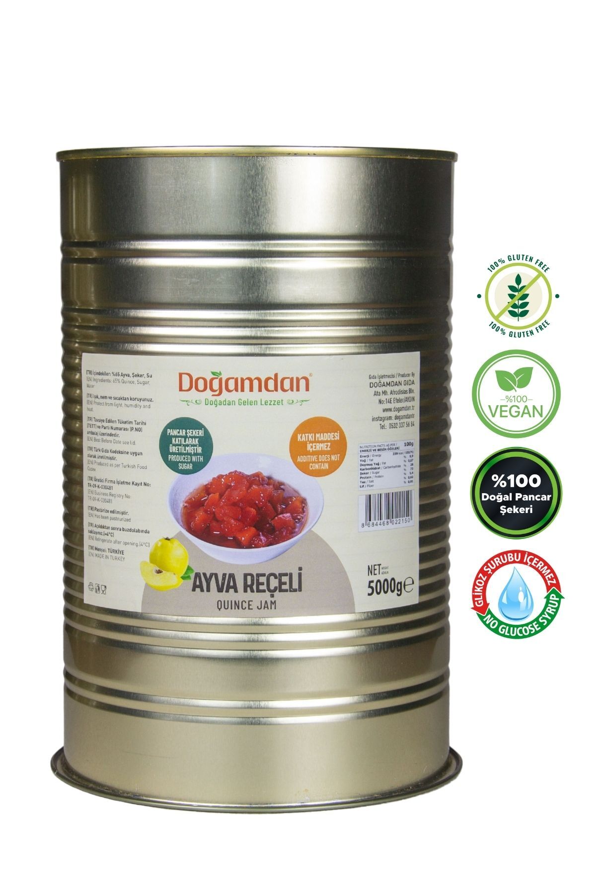 Ayva Reçeli 5000 GR