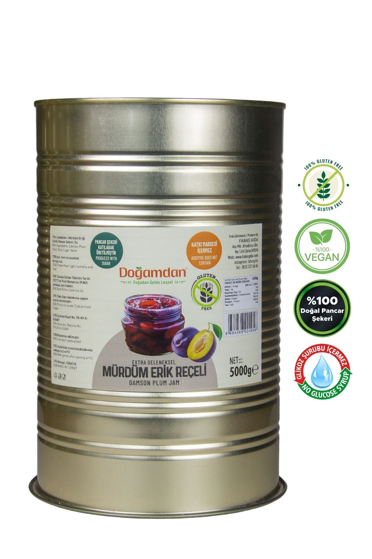 Mürdüm Erik Reçeli 5000 GR