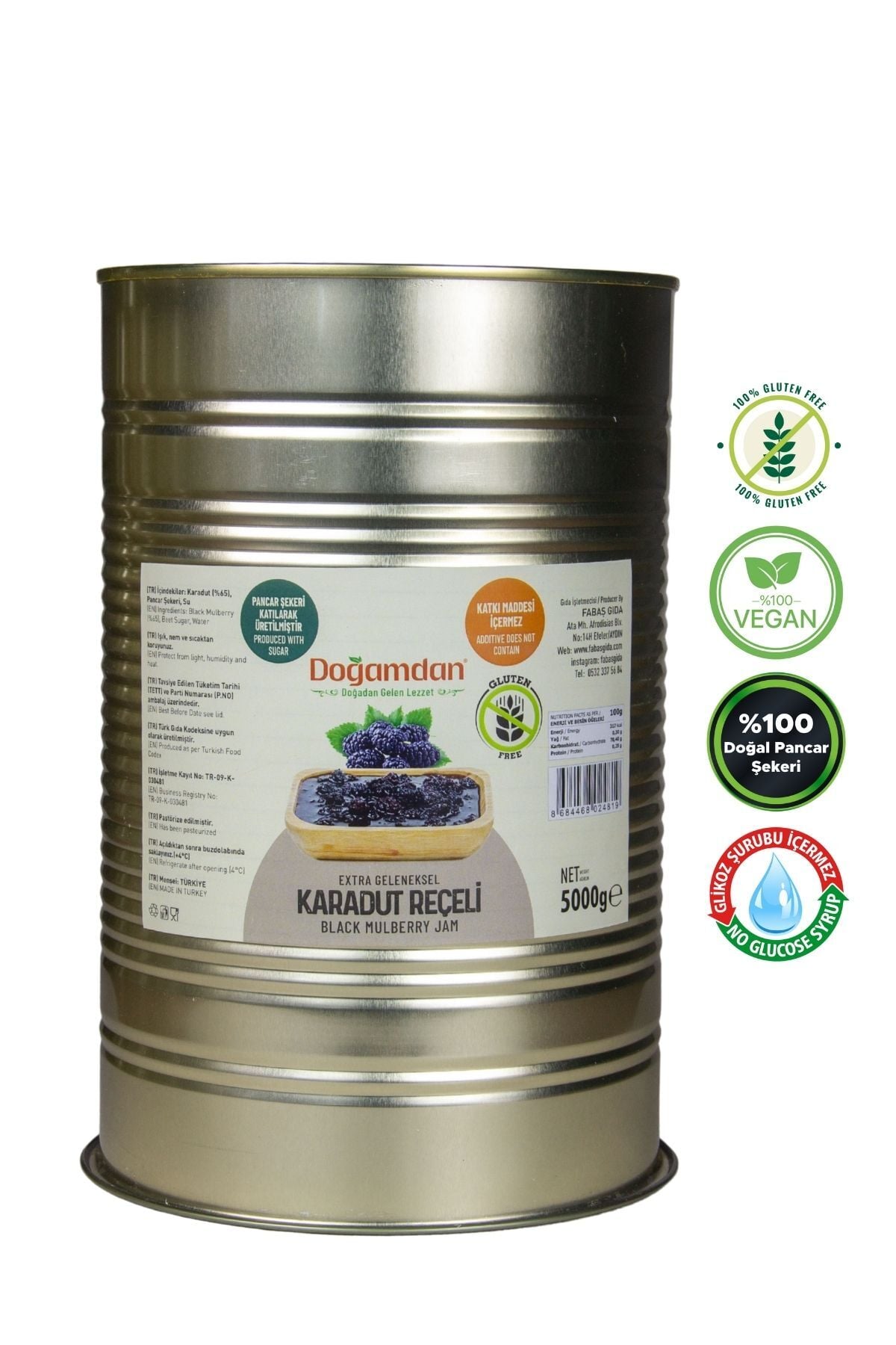 Karadut Reçeli 5000 GR