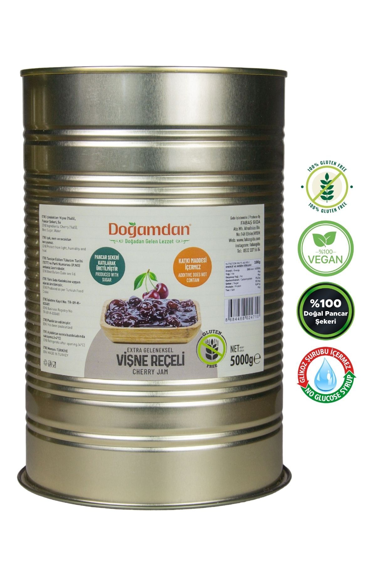 Vişne Reçeli 5000 GR