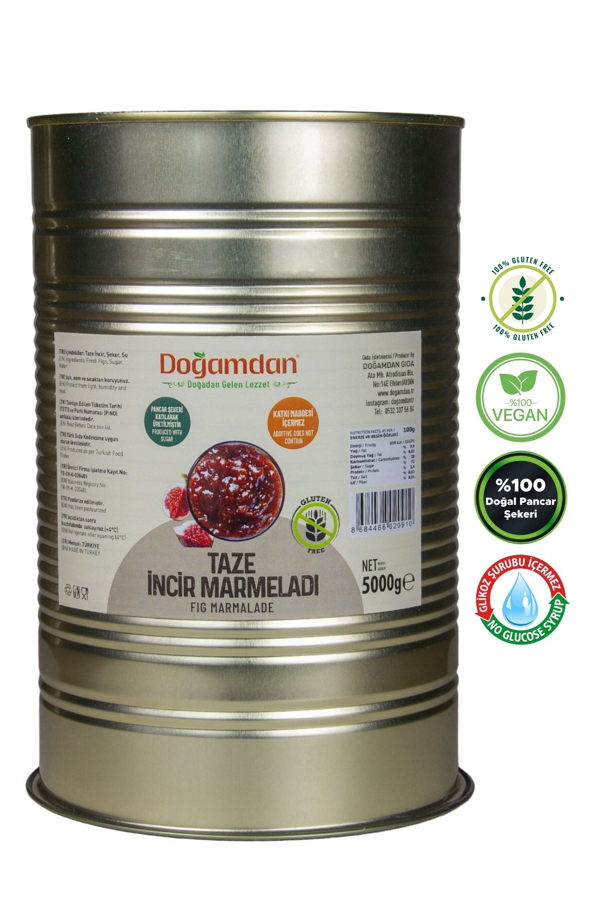 Taze İncir Marmelatı 5000 GR