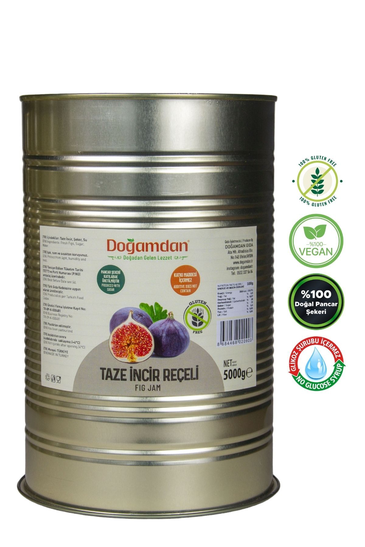 Taze İncir Reçeli 5000 GR