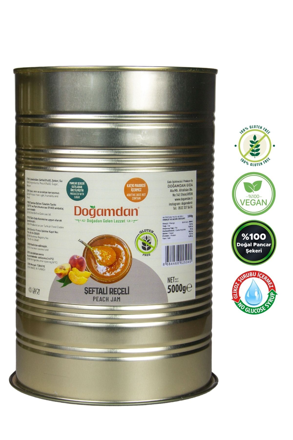 Şeftali Reçeli 5000 GR