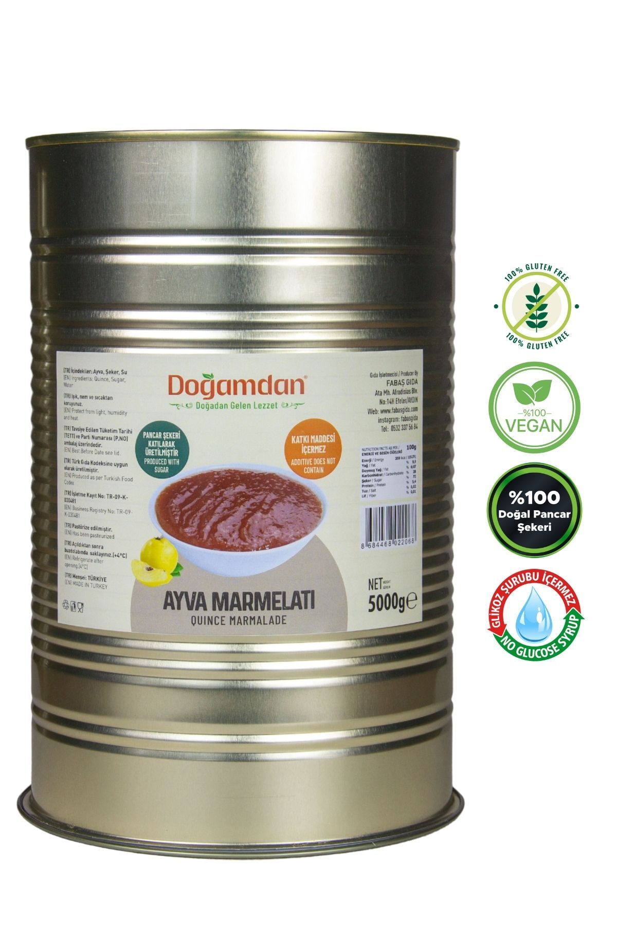 Ayva Marmelatı 5000 GR