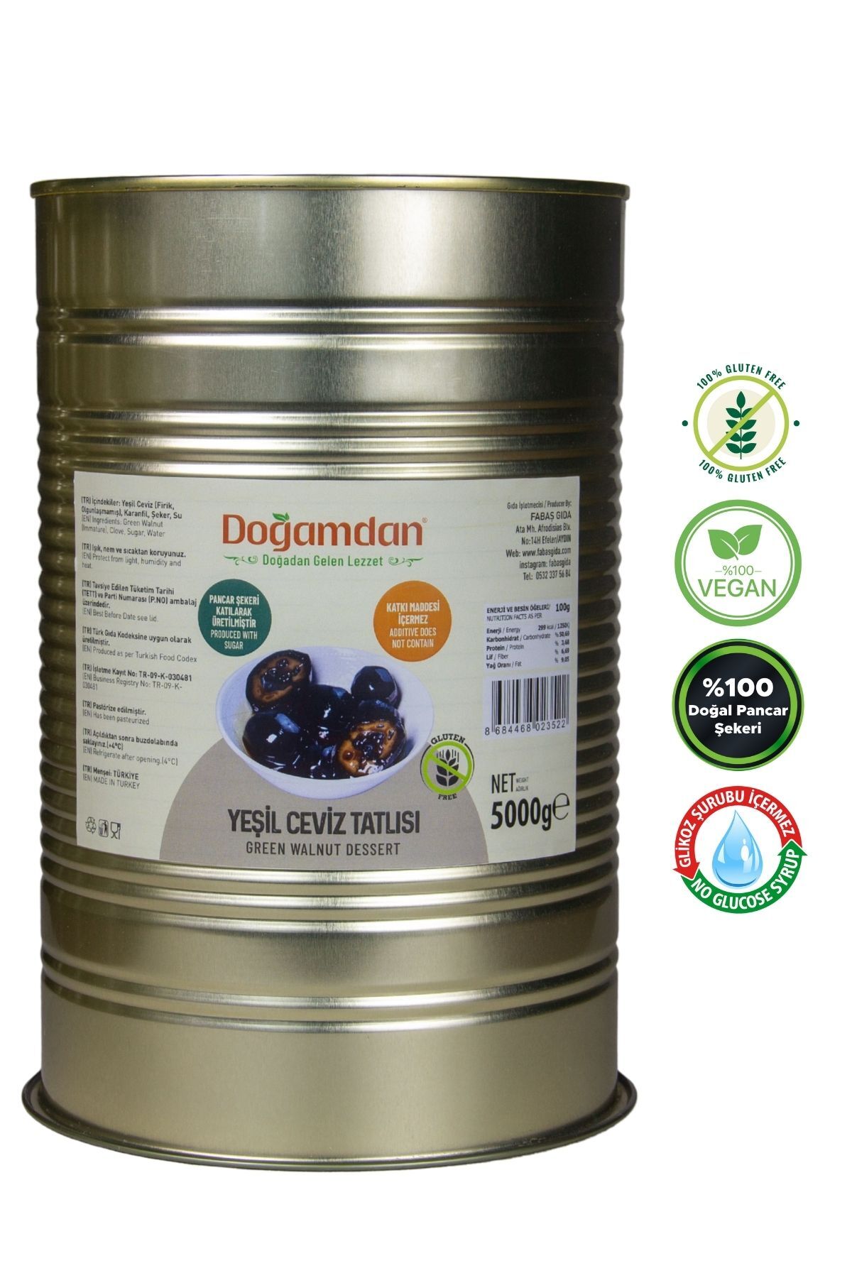 Yeşil Ceviz Tatlısı 5000 GR