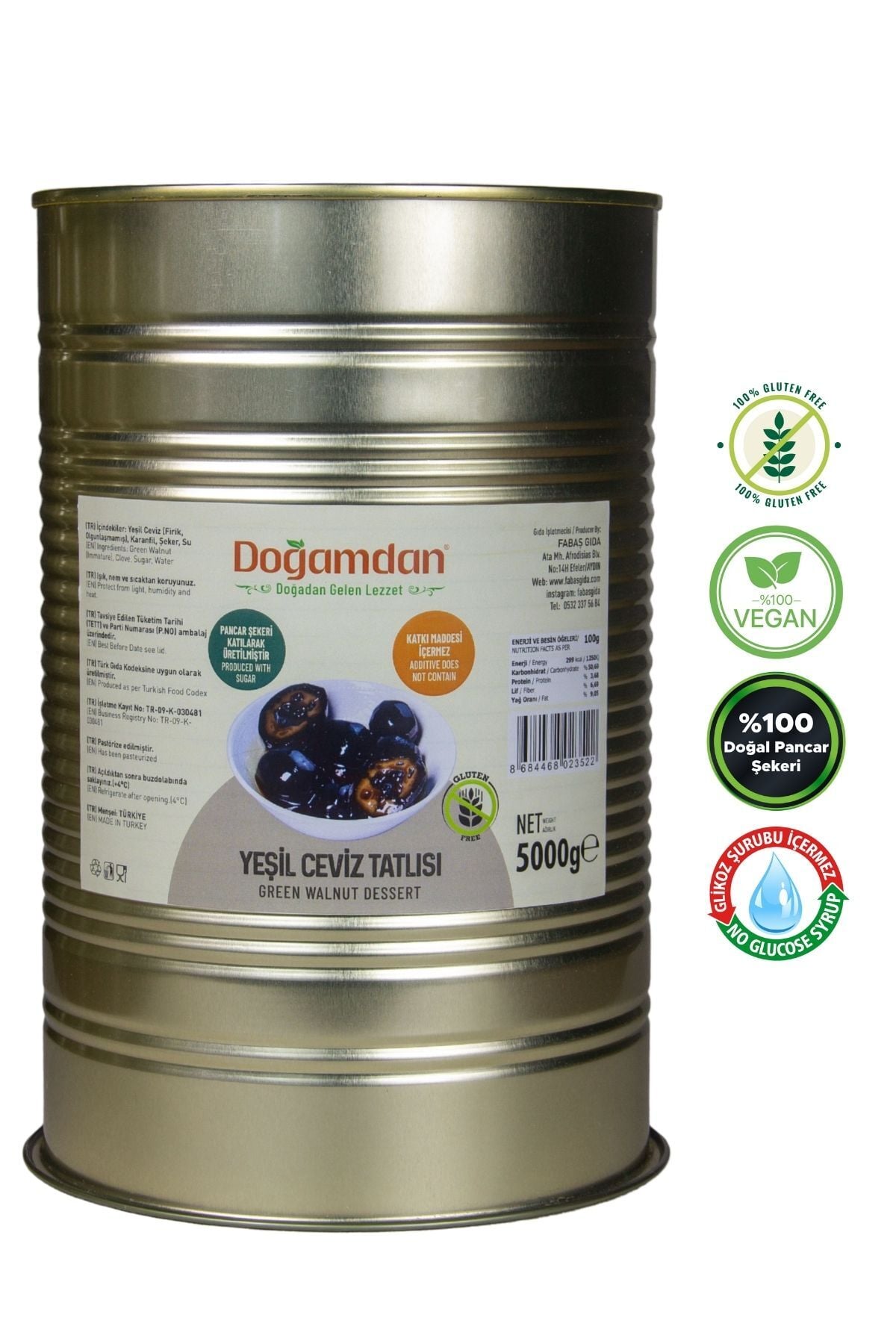 Yeşil Ceviz Tatlısı 5000 GR