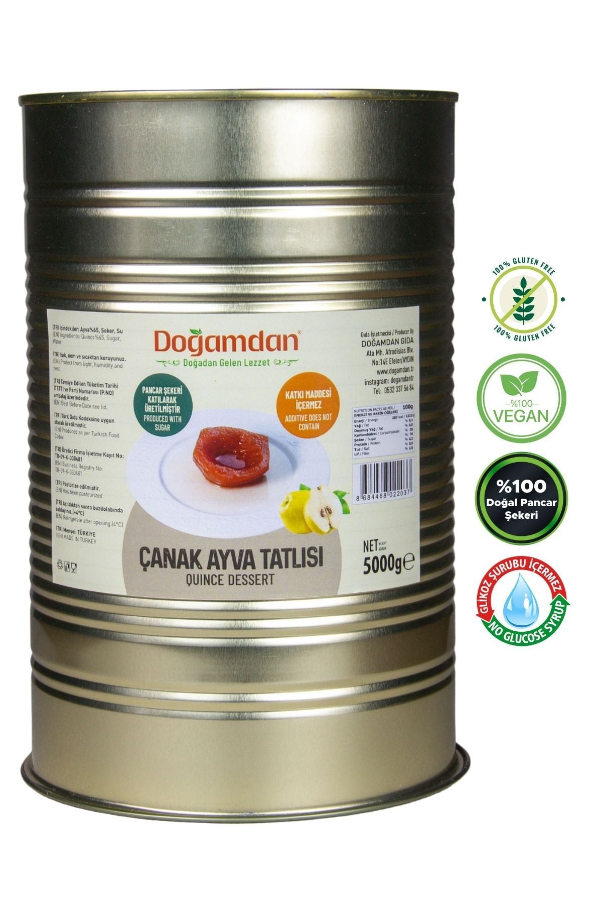 Çanak Ayva Tatlısı 5000 GR