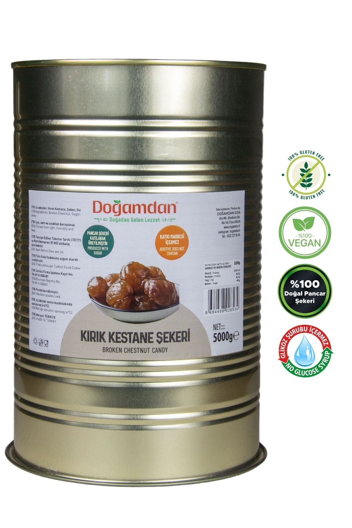 Kırık Kestane Şekeri 5000 GR