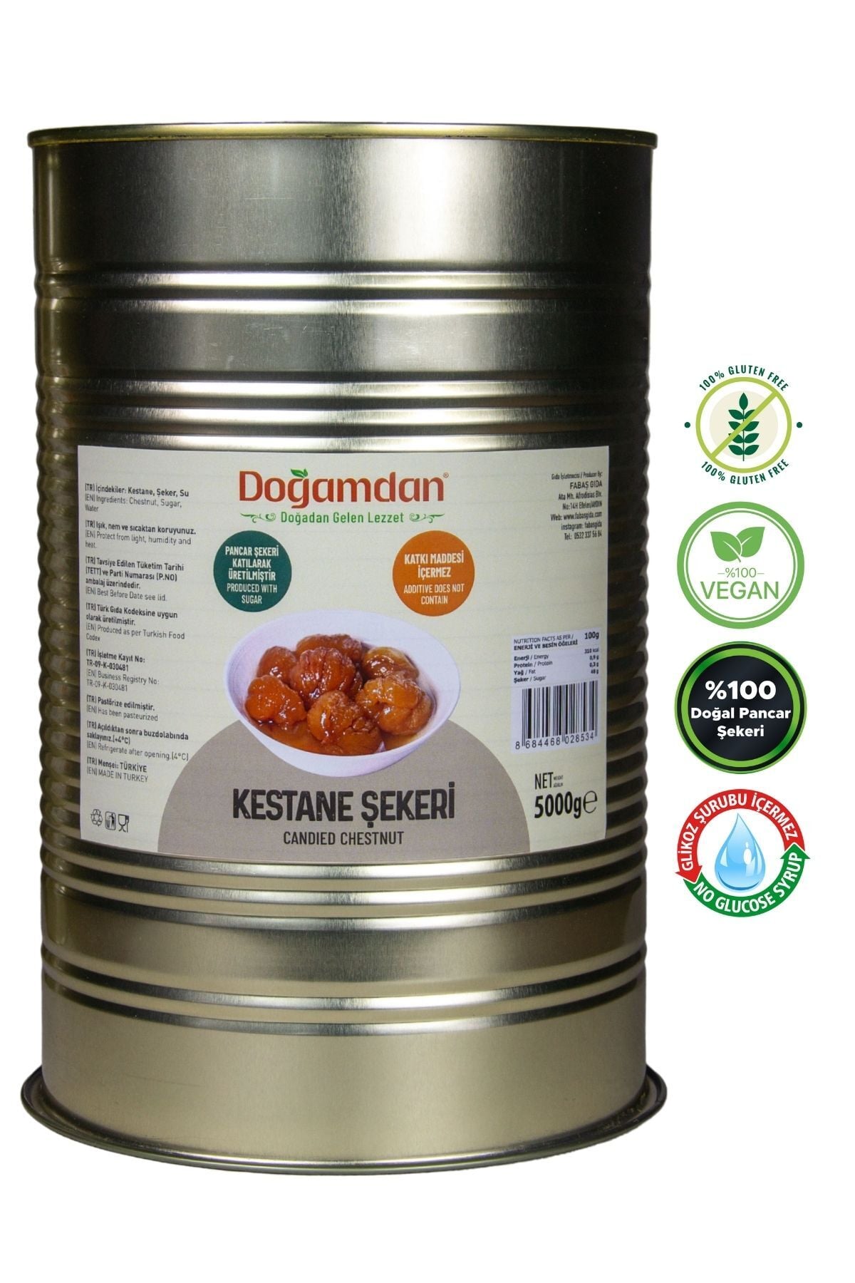 Kestane Şekeri 5000 GR
