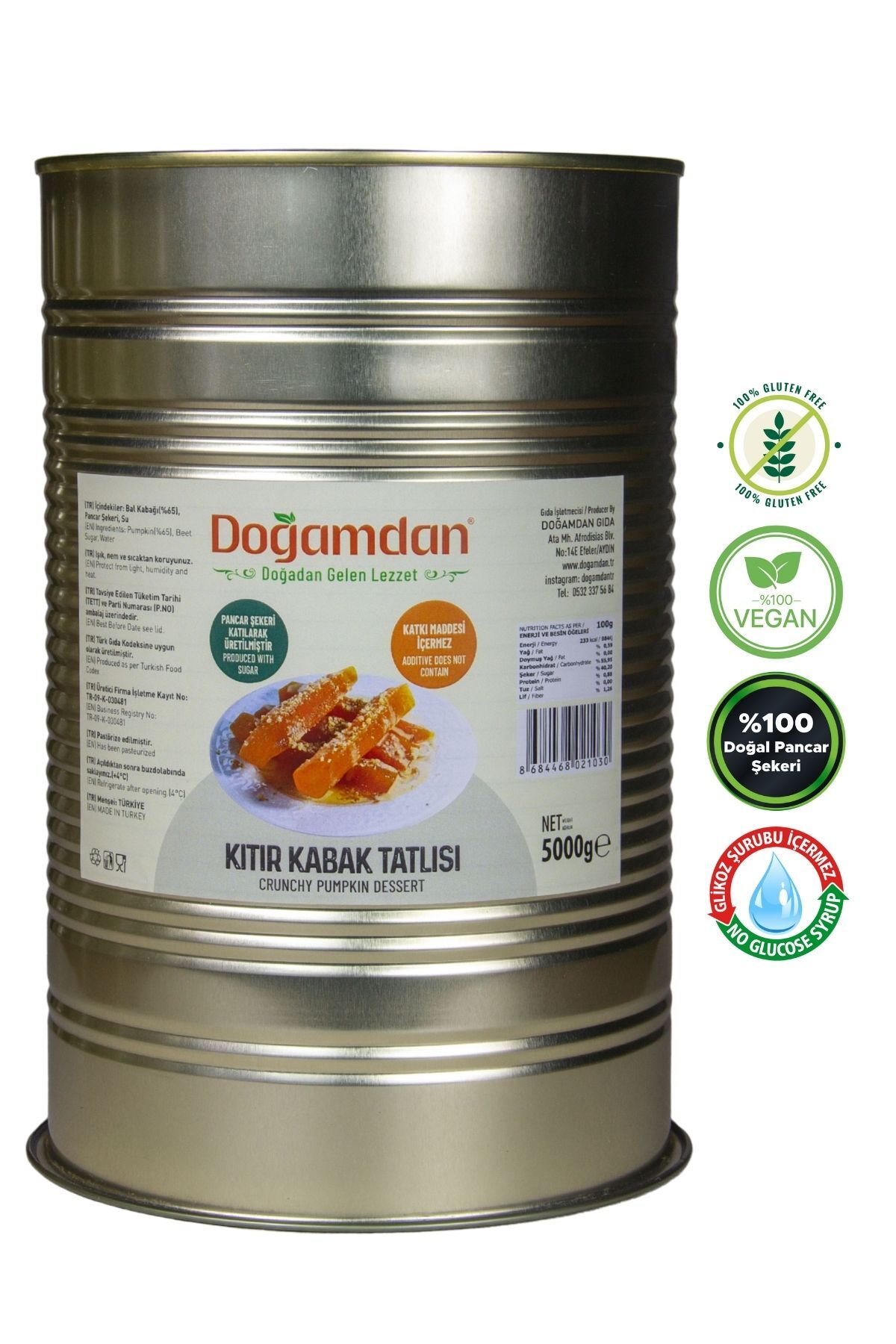 Kıtır Kabak Tatlısı 5000 GR