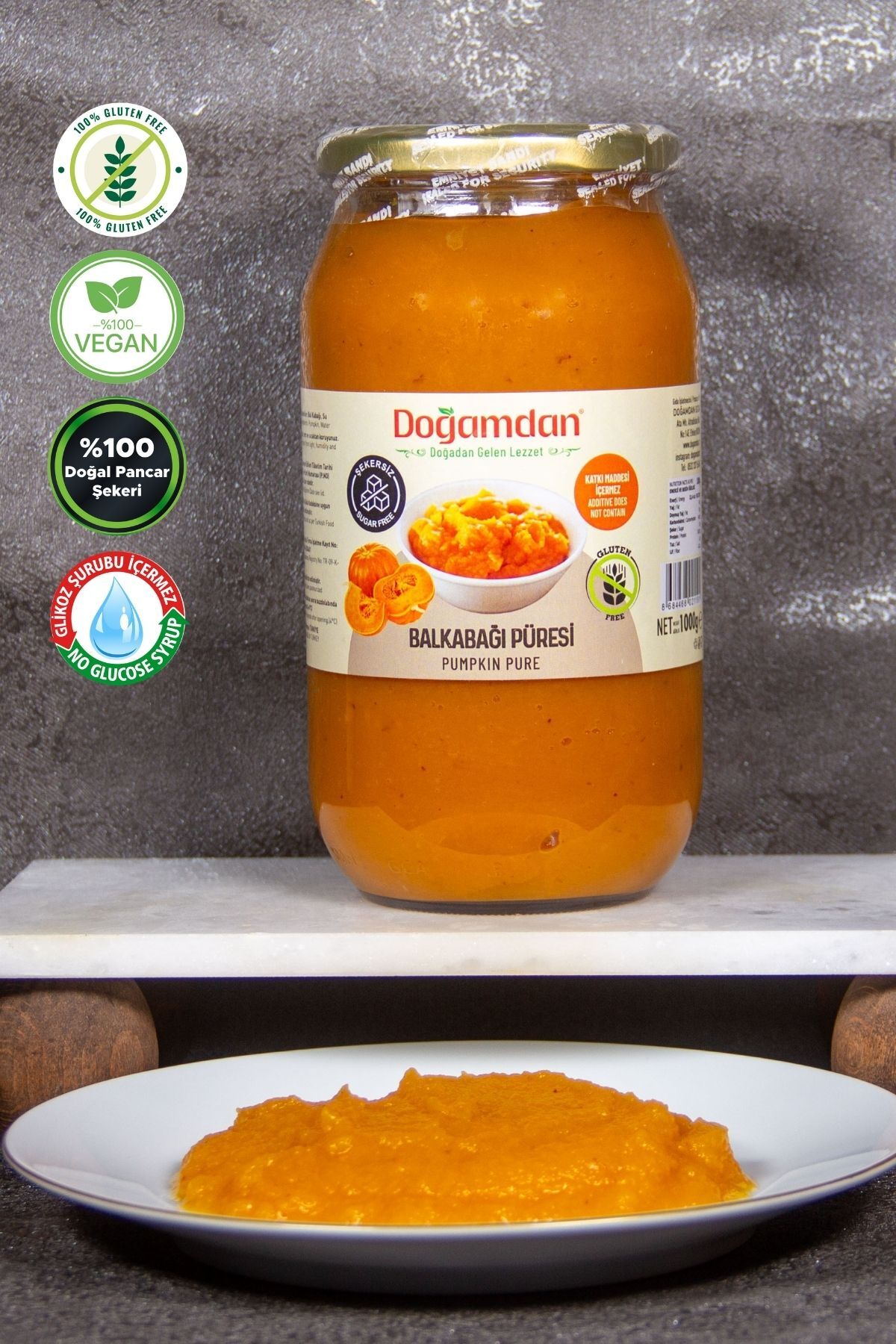 Bal Kabağı Püresi 1000 GR