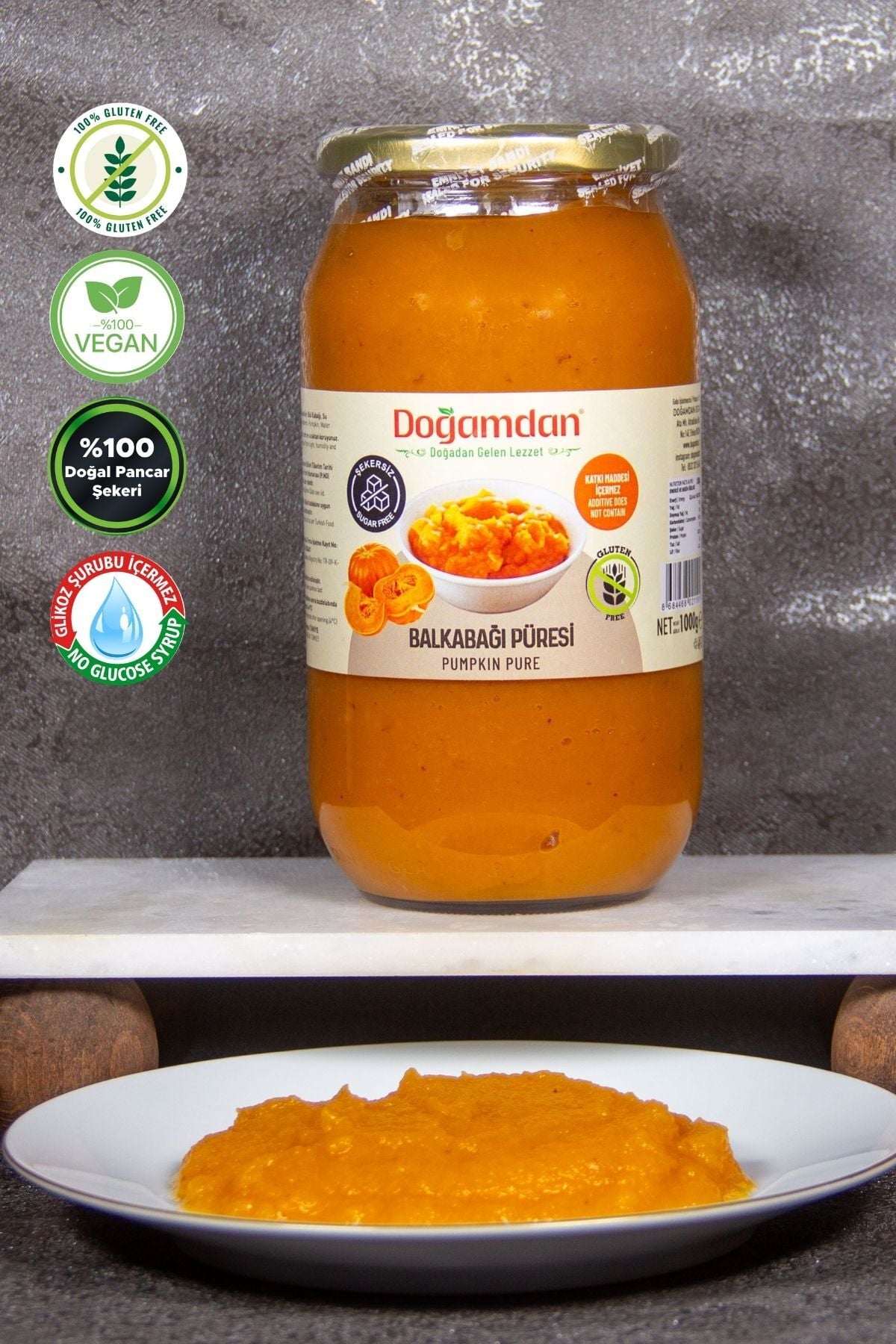 Bal Kabağı Püresi 1000 GR