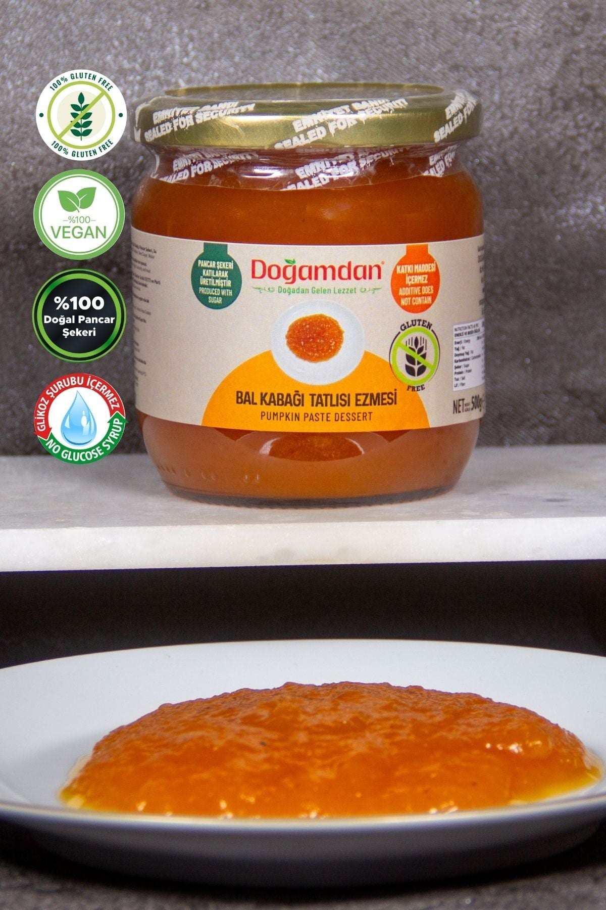 Bal kabağı Tatlısı Ezmesi 500 GR