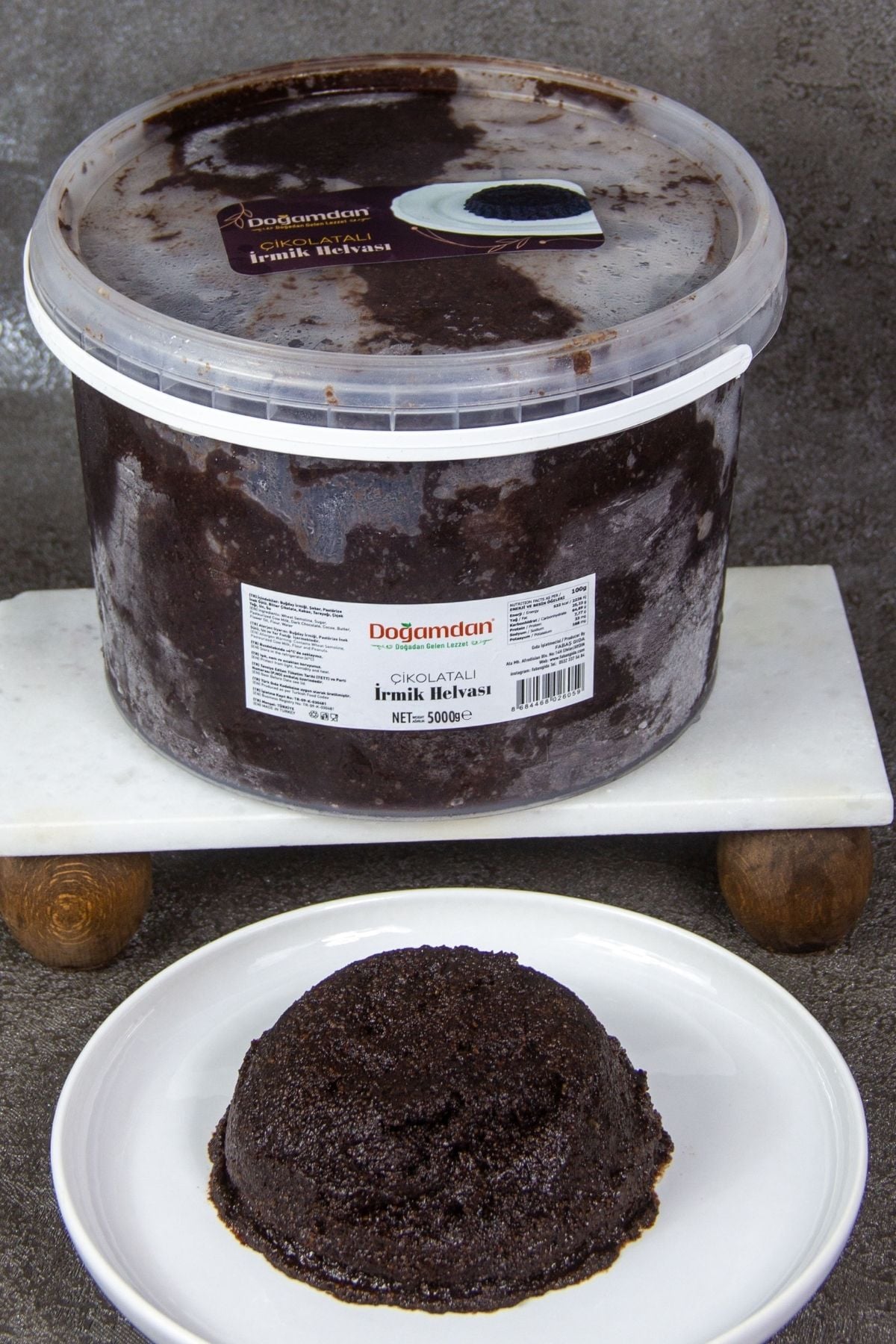 Çikolatalı İrmik Helvası 5000 GR