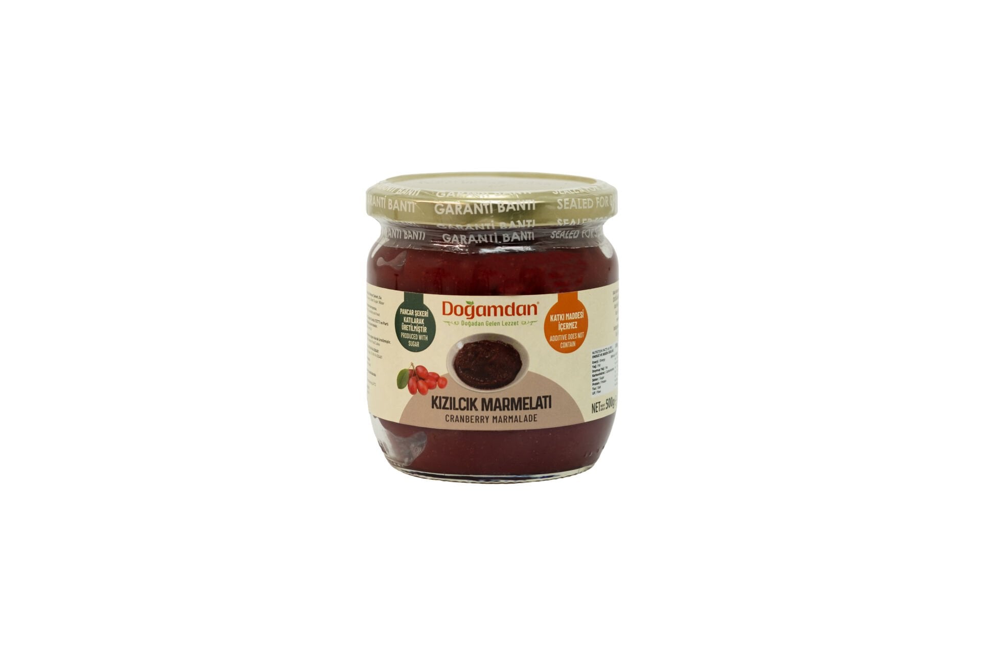 Kızılcık Marmelatı 500 GR
