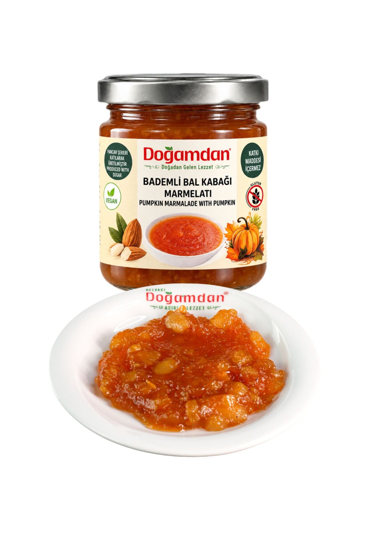 Bademli Bal Kabağı Marmelatı 400 GR